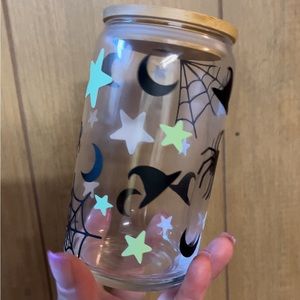 Glow n dark Halloween spooky cup